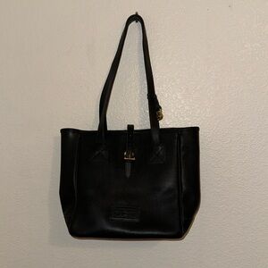 Dooney & Bourke, Shoulder Purse, Black, Leather
